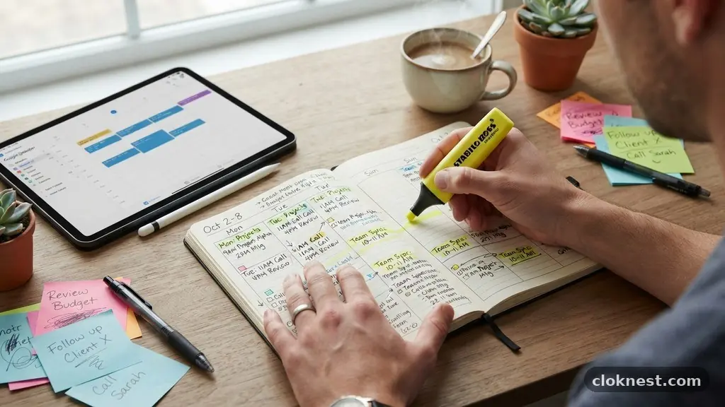 How to Organize a Busy Schedule