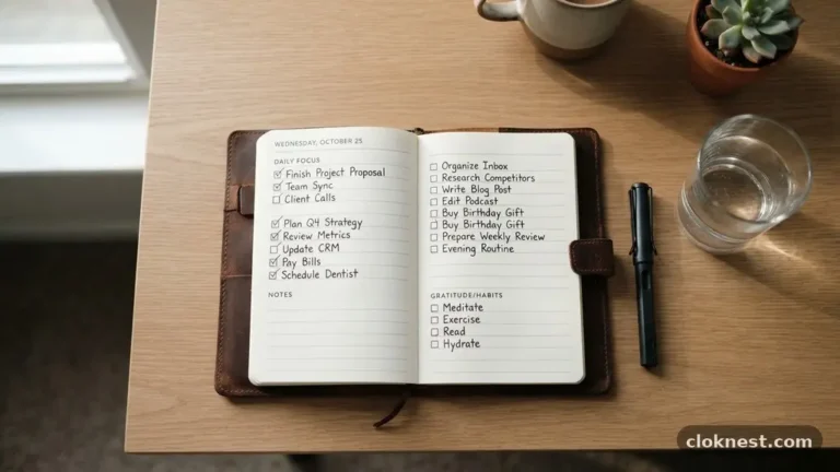 How to Organize Your Daily Tasks
