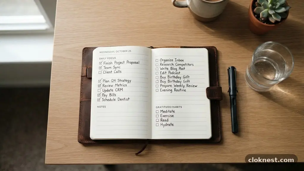 How to Organize Your Daily Tasks